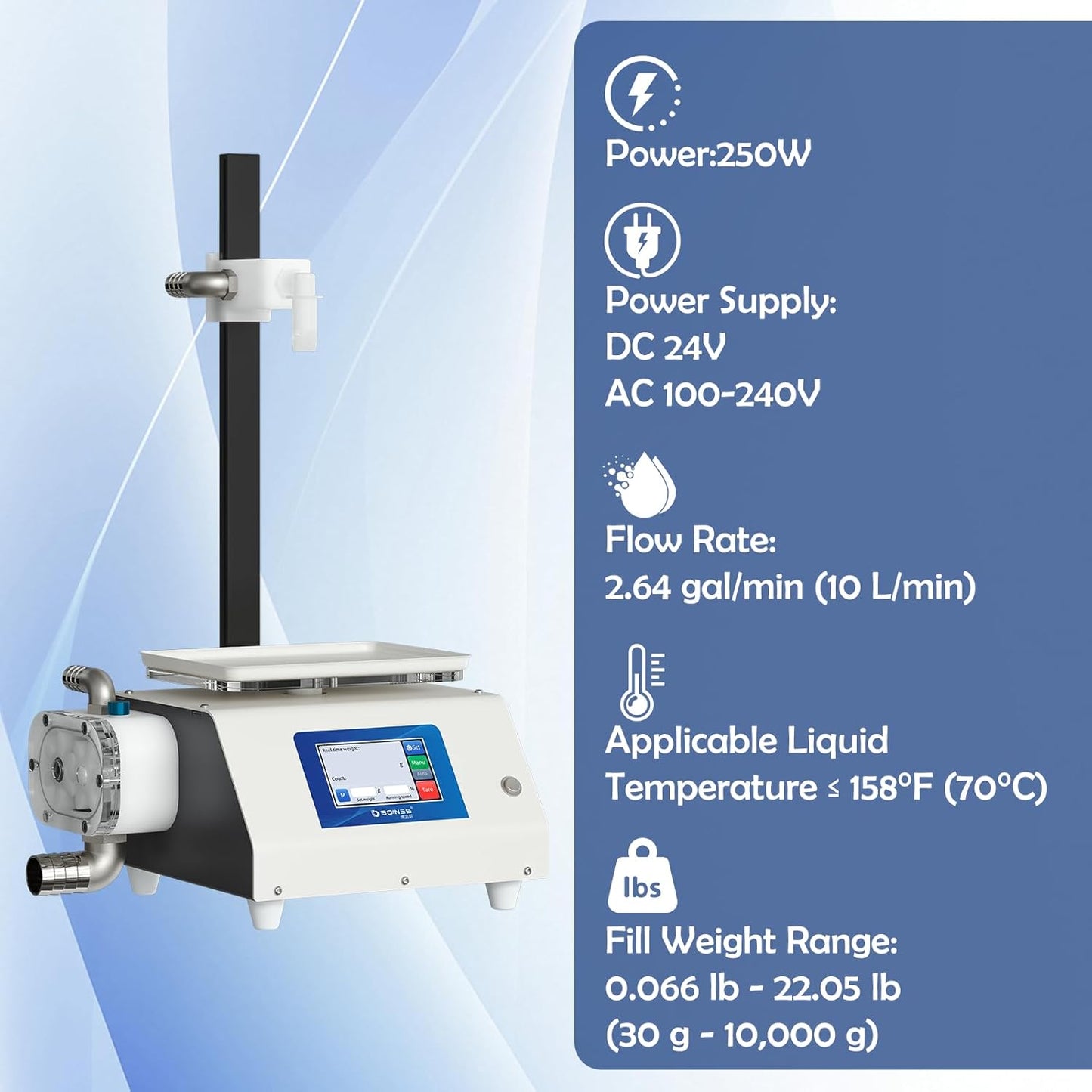 Touchscreen Type Honey Filling Machine,Automatic Bottling Equipment for Shampoo,Edible Oil,Tomato Sauce（6-XP）